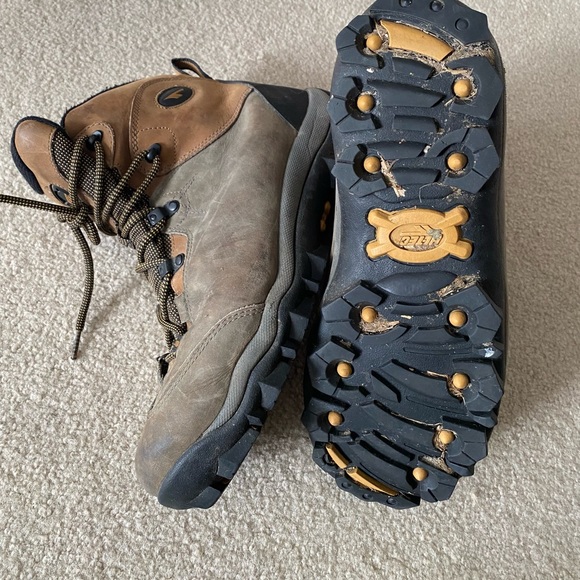 RARE Hi-Tec Ignite High altitude Hiking Leather boots size Men's 13 - Picture 10 of 12